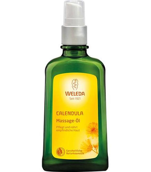 Weleda Olejek do masażu z nagietkiem lekarskim - 100 ml Do skóry wrażliwej - cena, opinie, stosowanie - ważny do 2025-09-30