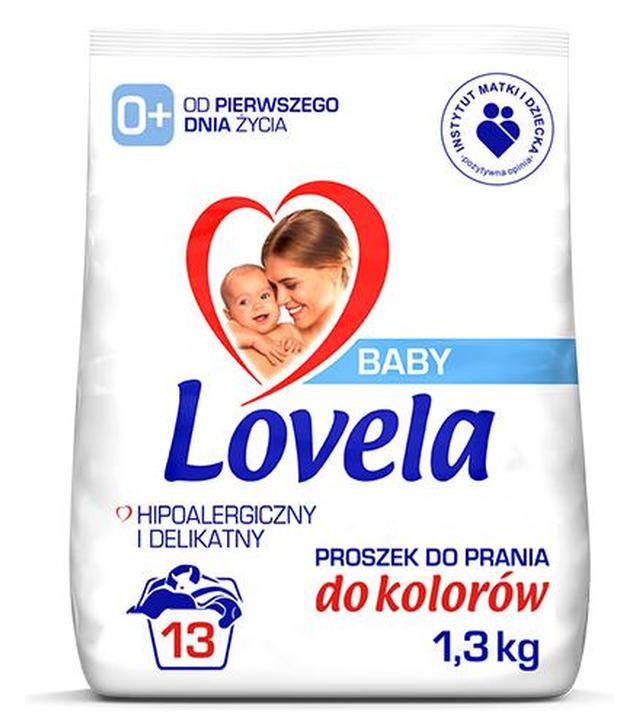 Lovela Baby Hipoalergiczny Proszek do prania do kolorów, 1,3 kg, cena, opinie, wskazania