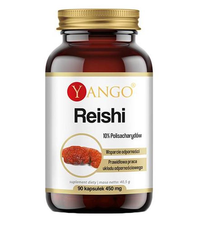 YANGO Reishi - ekstrakt 10% polisacharydów, 90 kapsułki
