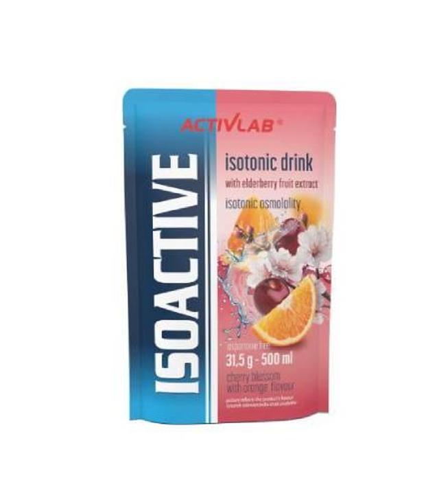 Activlab Isoactive Napój izotoniczny Kwiat wiśni z pomarańczą, 31,5 g