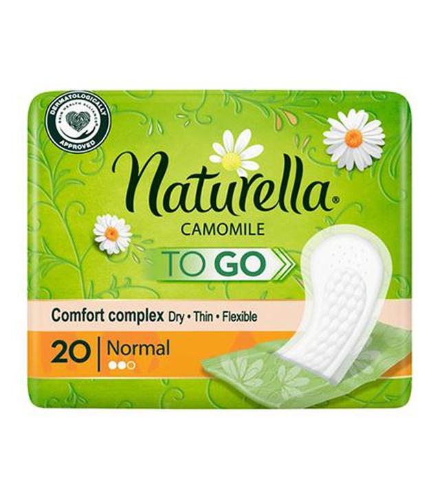 Naturella Camomile To Go Normal Wkładki higieniczne, 20 sztuk