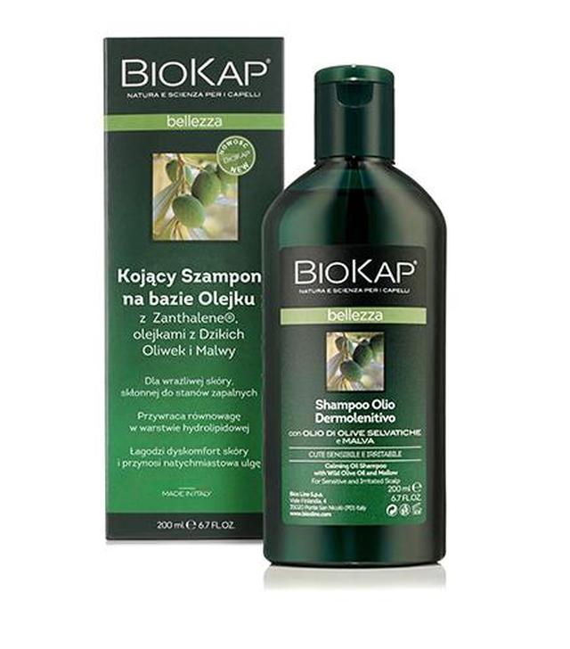BioKap Bellezza Kojący szampon dermatologiczny - 200 ml - cena, opinie, właściwości