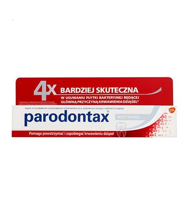 Parodontax Whitening Pasta do zębów, 75 ml cena, właściwości, skład