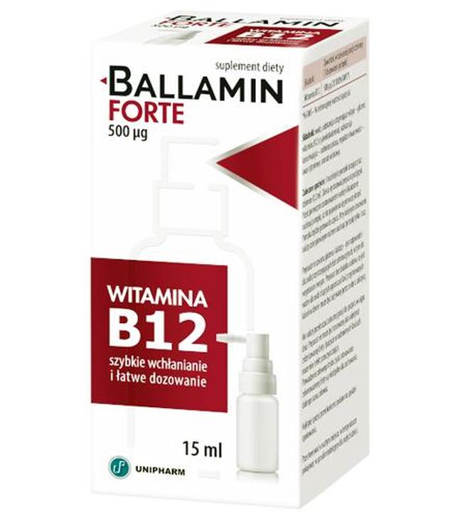 BALLAMIN FORTE Witamina B12, 15 ml