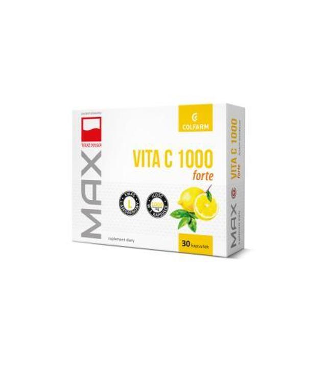 Colfarm Max Vita C 1000 forte, 30 kapsułek - ważny do 2025-09-30