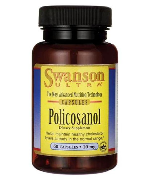 SWANSON BioCosanol Policosanol 10 mg - 60 kaps. - ważny do 2025-10-31