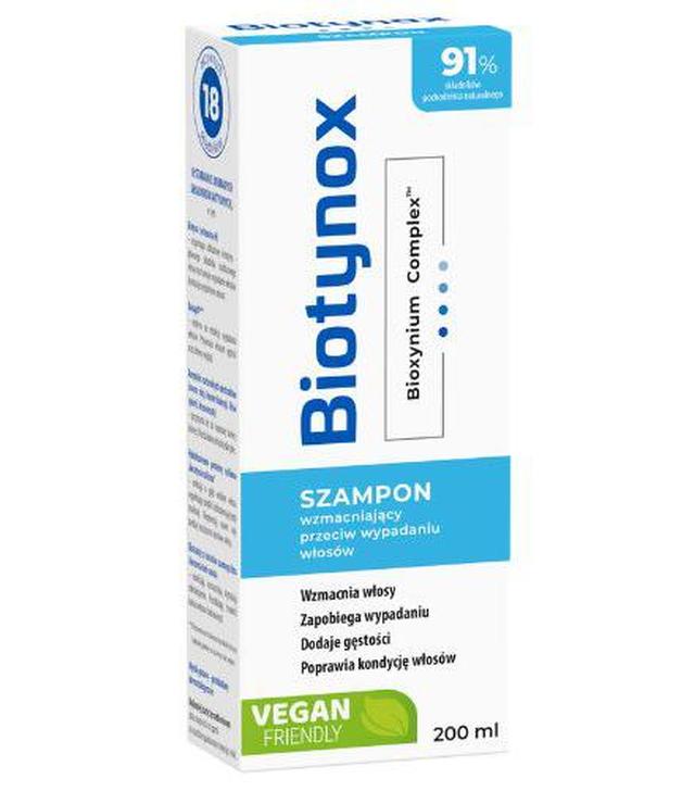 Biotynox Szampon - 200 ml - Wypadanie włosów - cena, opinie, wskazania