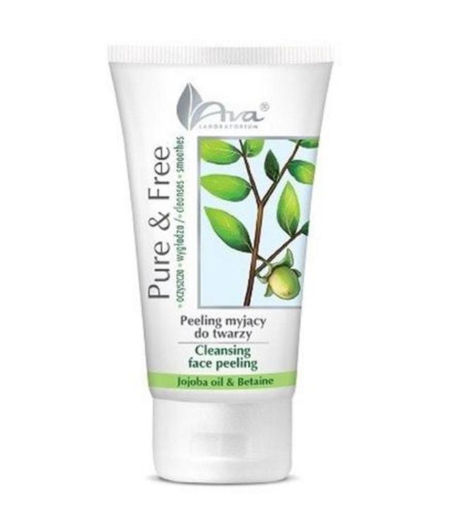 Ava Pure & Free Peeling myjący do twarzy - 150 ml - cena, opinie, właściwości