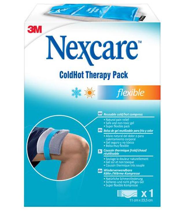 Nexcare ColdHot Therapy Pack Flexible Zimno-Ciepły okład wielokrotnego użytku 11 cm x 23,5 cm, 1 sztuka
