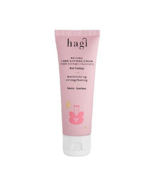 Hagi Krem do rąk i paznokci nawilżająco-wzmacniający Wakacje Na Bali, 50 ml