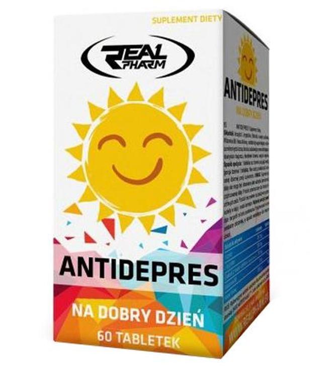 Real Pharm Antidepres na dobry dzień - 60 tabl. - cena, opinie, skład