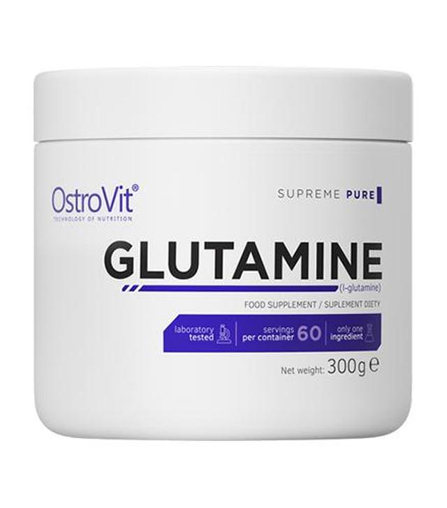 OstroVit Supreme Pure Glutamine - 300 g - cena, wskazania, skład