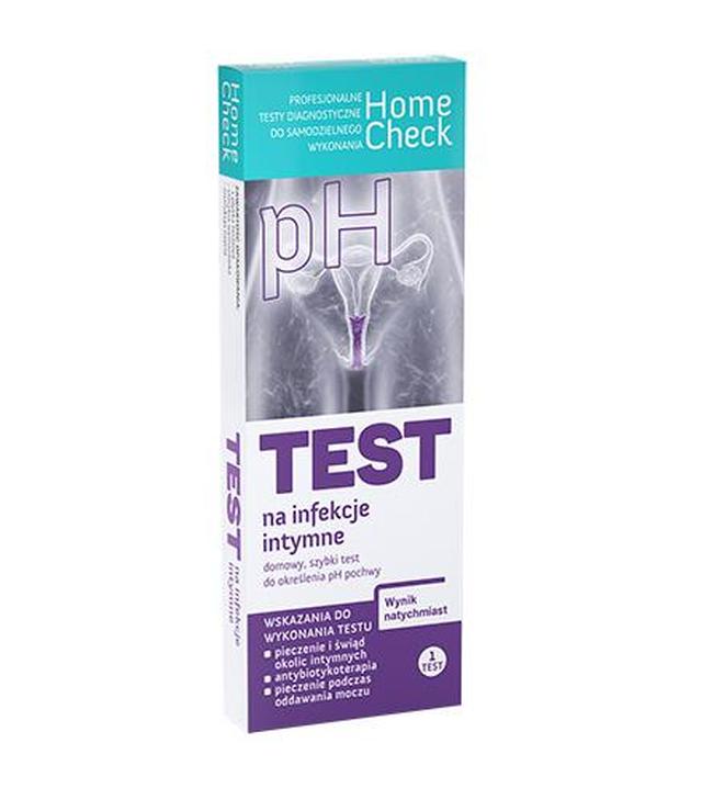 Milapharm Home Check Test na infekcje intymne, 1 szt., cena, opinie, wskazania
