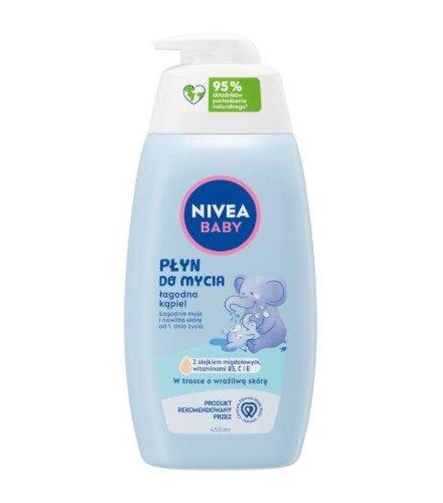 NIVEA BABY Płyn do mycia Łagodna Kąpiel, 450 ml