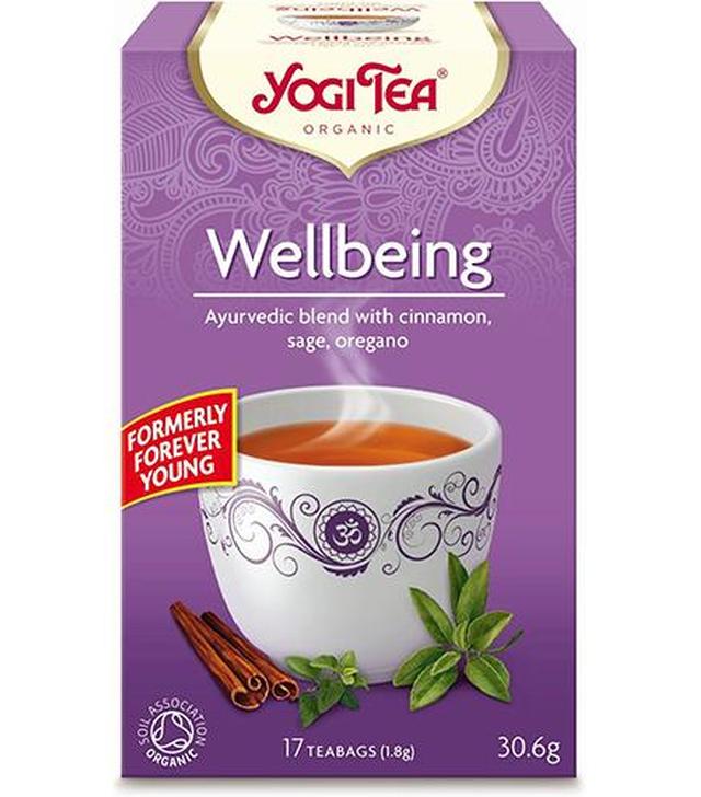 Yogi Tea Organic WELLBEING Pełnia życia BIO - 17 sasz. - cena, opinie, stosowanie