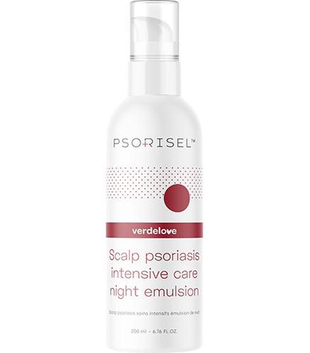 Verdelove Psorisel Night Emulsion Emulsja na łuszczycę skóry głowy, 200 ml