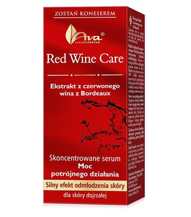 Ava Red Wine Care Skoncentrowane serum dla skóry dojrzałej - 30 ml - cena, opinie, właściwości