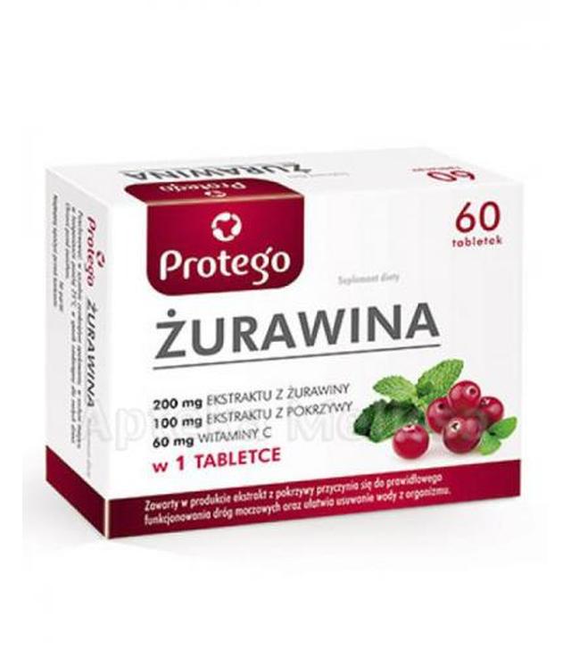PROTEGO Żurawina - 60 tabl. - ważny do 2025-10-31