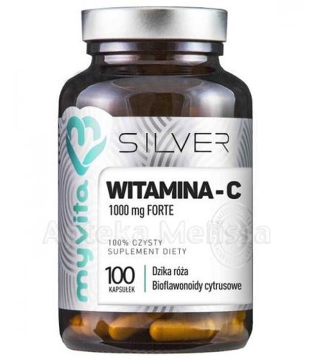 MYVITA SILVER Witamina C 1000 mg FORTE - 100 kaps.