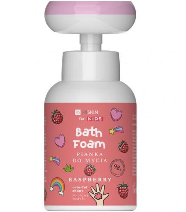 Hiskin for kids pianka do mycia Raspberry, 300 ml