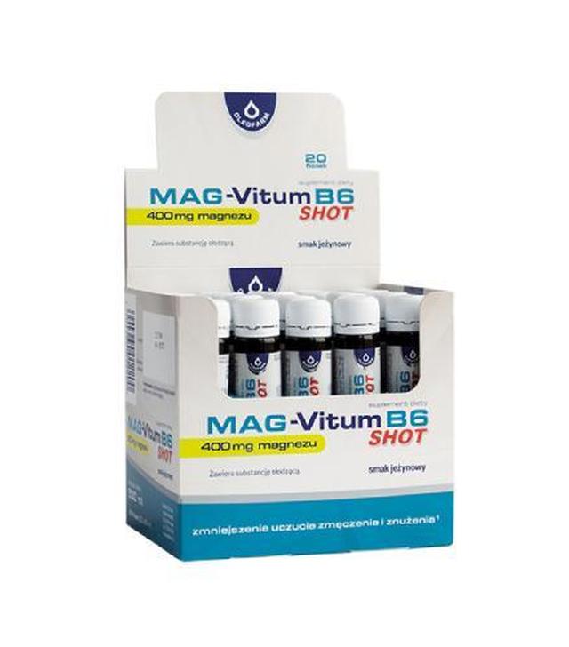 Oleofarm Mag-Vitum B6 Shot, 20 sztuk x 25 ml