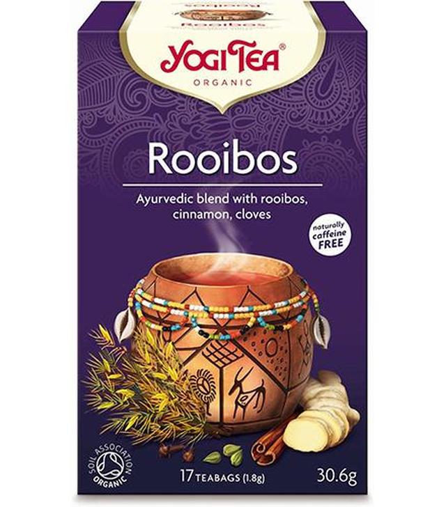 Yogi Tea Organic ROOIBOS Rooibos BIO - 17 sasz. - cena, opinie, stosowanie