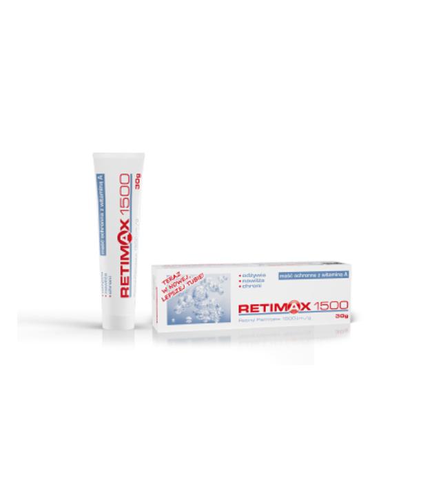 Retimax 1500, maść ochronna z witaminą A, 30 g