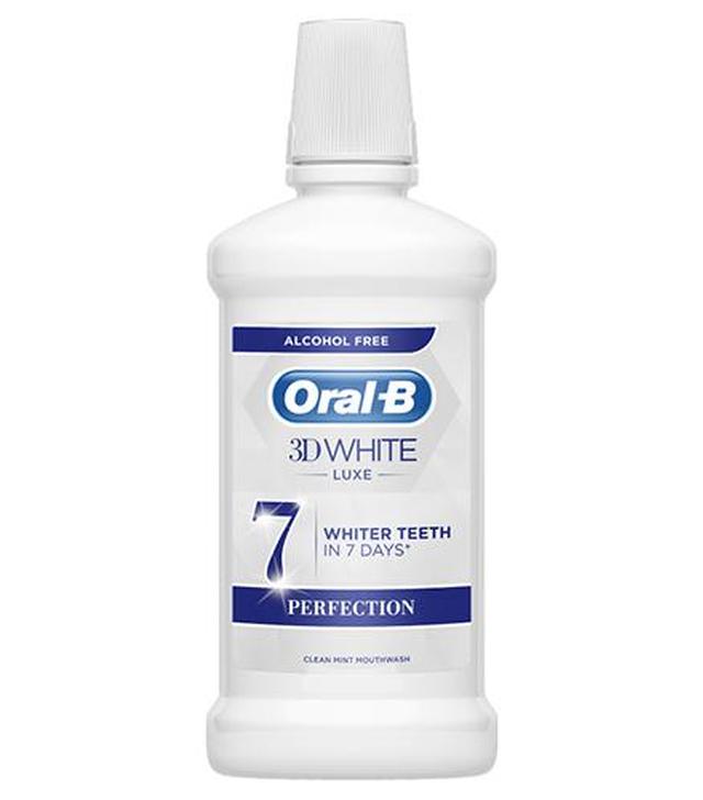 Oral-B Płyn do płukania 3D White Luxe Perfection, 500 ml