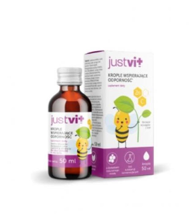 Justvit, Krople wspierające odporność, 50 ml