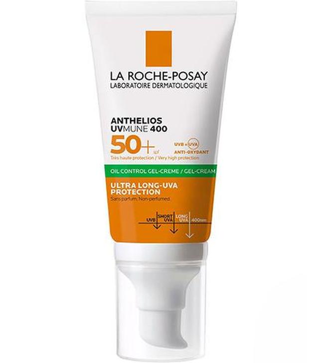 LA ROCHE-POSAY ANTHELIOS, żel-krem SPF50+, 50 ml