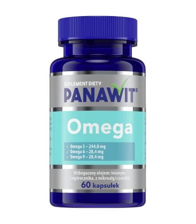PANAWIT Omega - 60 kaps. - cena, opinie, wskazania