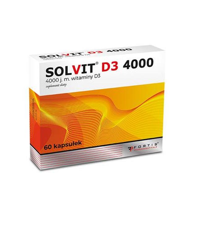 Solvit D3 4000, 60 kaps.
