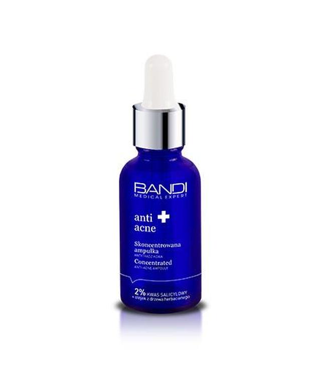 BANDI MEDICAL EXPERT Anti-Acne Skoncentrowana ampułka antytrądzikowa 2% kwas salicylowy + olejek z drzewa herbacianego, 30 ml