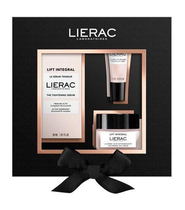 LIERAC Zestaw Lift Integral Serum liftingujące 30 ml + Krem na dzień 20 ml + Krem pod oczy 7,5 ml