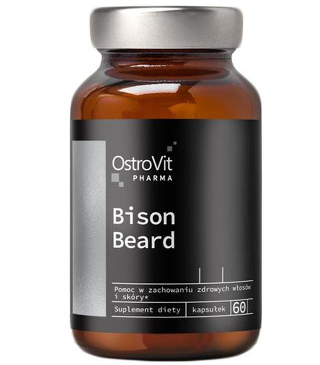 OstroVit Pharma Bison Beard - 60 kaps. - cena, opinie, dawkowanie