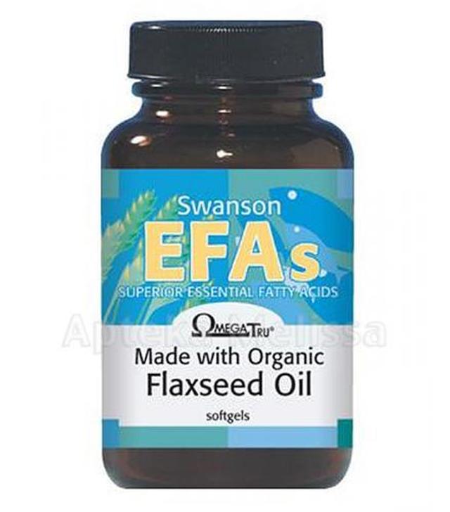 SWANSON Flaxseed Oil Omega 3-6-9 1000 mg - 100 kaps.