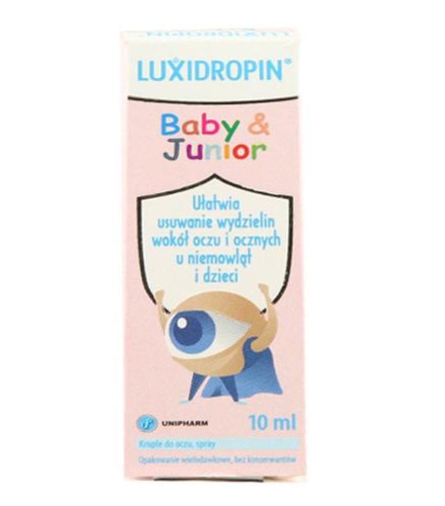 Luxidropin Baby & Junior, 10 ml, cena, opinie, właściwości - ważny do 2024-05-31