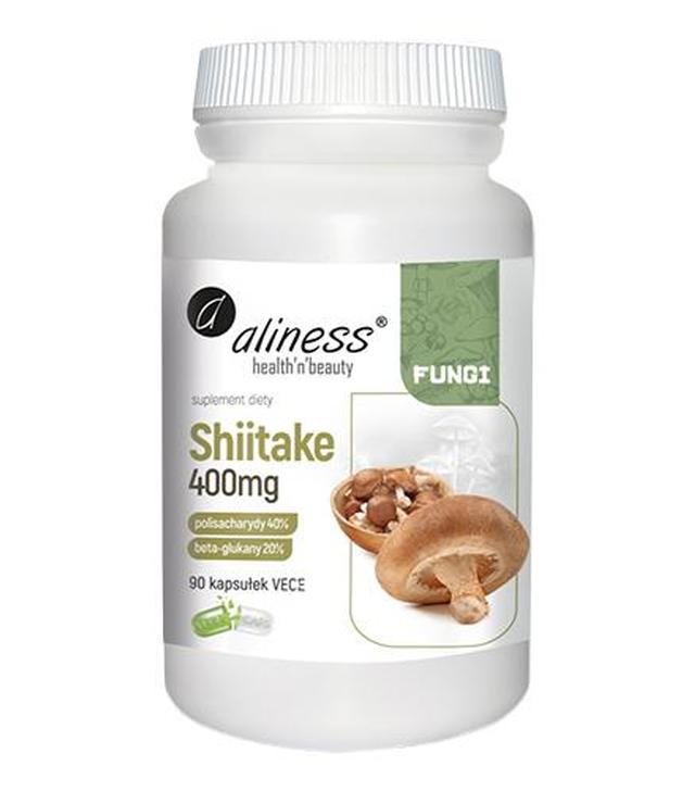 Aliness Shiitake 400 mg, 90 kapsułek