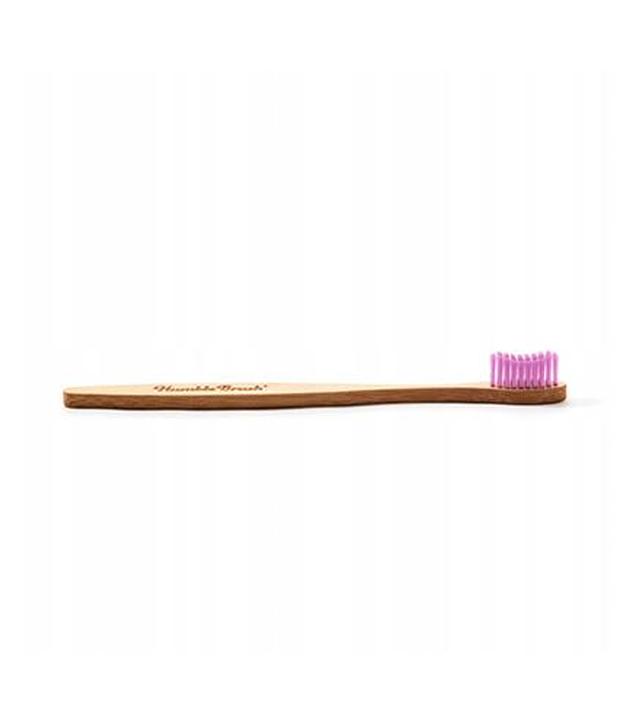 Humble Brush Szczoteczka bambusowa fiolet medium - 1 szt. - cena, opinie, właściwości