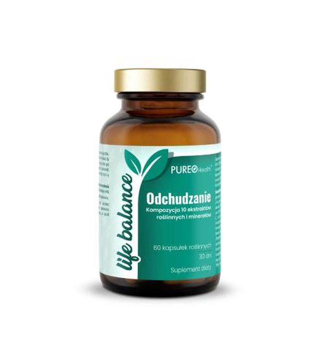 Pureo Health Life Balance Odchudzanie kapsułki, 60 sztuk