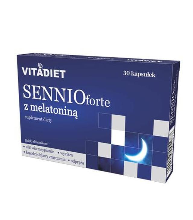 VITADIET Sennio forte z melatoniną - 30 kaps.