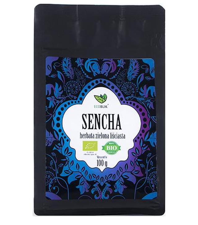 Ecoblik Herbata SENCHA luz EKO, 100 g, cena, opinie, właściwości