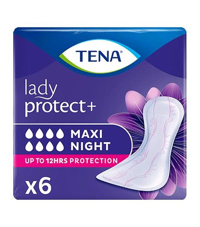 Tena Lady Maxi Night Specjalistyczne podpaski, 6 sztuk