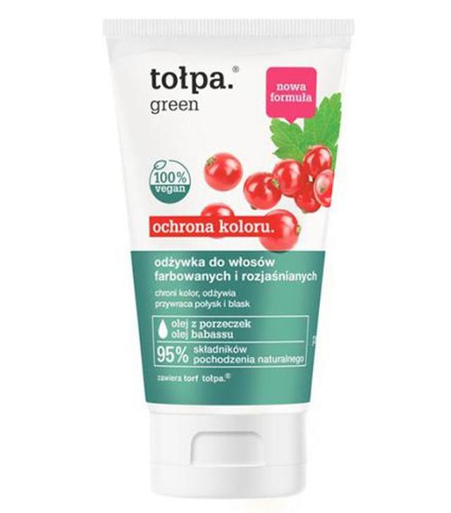 Tołpa Green Ochrona Koloru Odżywka do włosów farbowanych i rozjaśnianych, 150 ml, cena, opinie, skład