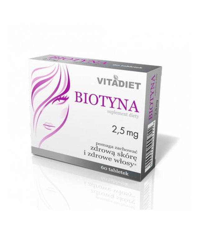 VITADIET Biotyna 2,5 mg - 60 tabl.