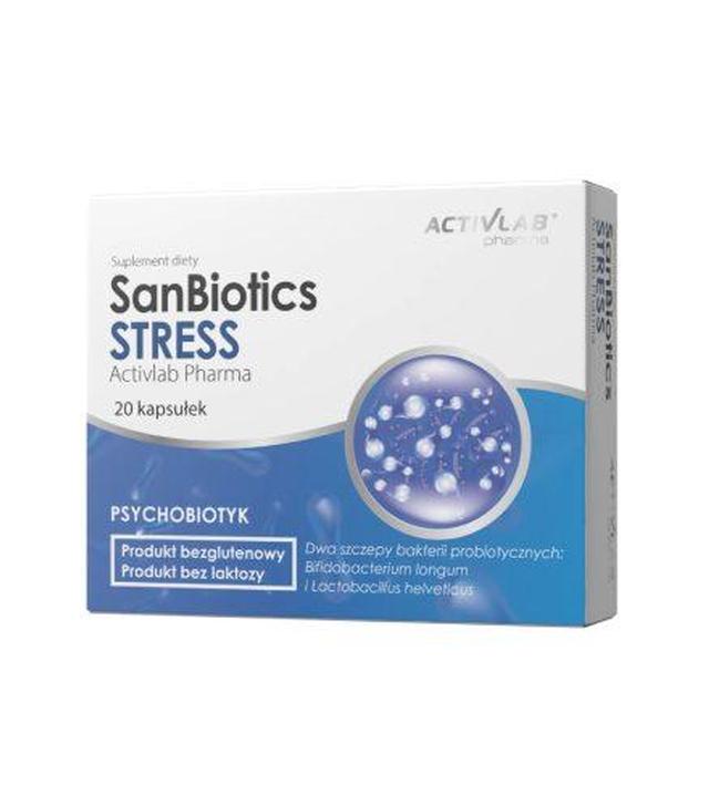 ACTIVLAB PHARMA SanBiotics Stress, 20 kapsułek - ważny do 2025-05-05