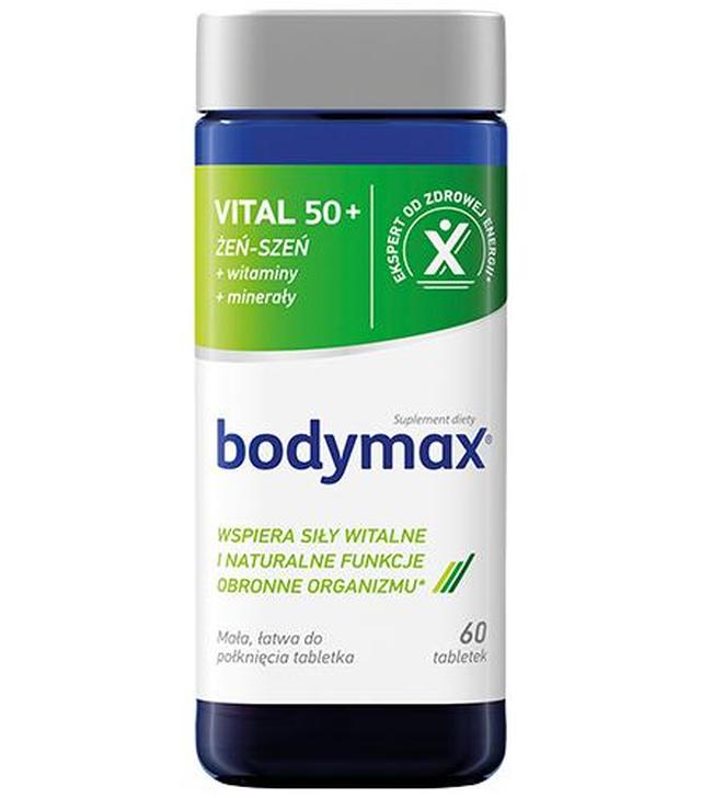 Bodymax Vital 50+, 60 tabletek, cena, opinie, dawkowanie