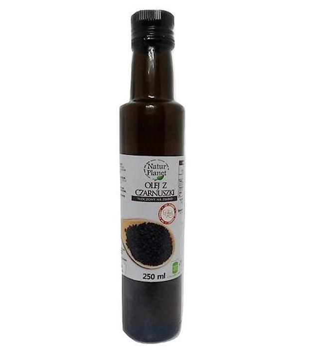 NATUR PLANET Olej z czarnuszki - 250 ml - alergia, problemy skórne - cena, właściwości, opinie
