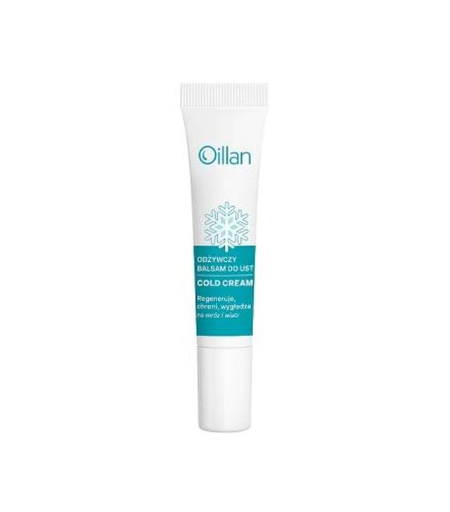 Oillan Cold Cream odżywczy balsam do ust, 15 ml