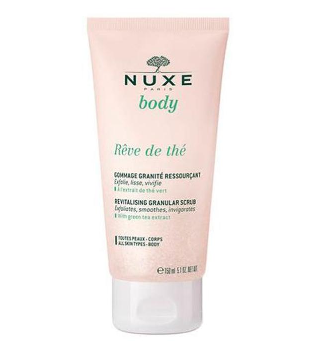 Nuxe Body Reve de The Rewitaluzujący peeling do ciała, 150 ml, cena, opinie, wskazania